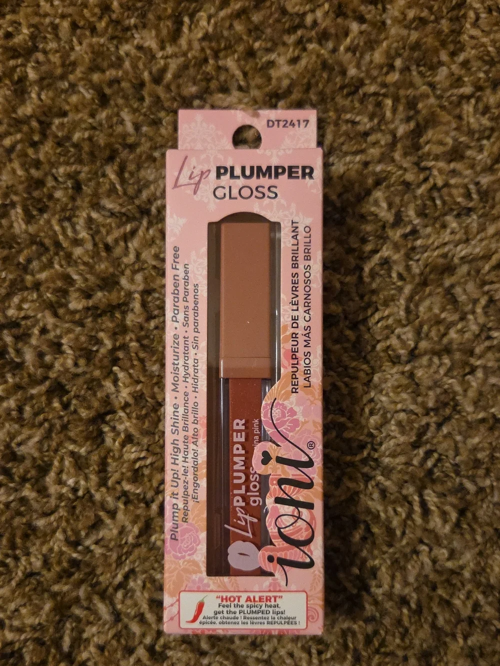 ioni Lip Plumper Gloss — Carmina Pink